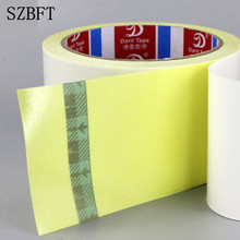 SZBFT Yellow cloth double-sided tape high-viscosity carpet adhesive double-sided adhesive yellow plastic 2024 - buy cheap