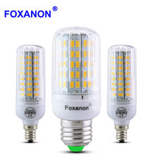 Lâmpada milho led e27 e14 e12 220v 110v, bulbo led 5730 smd, 24 a 136 leds, iluminação, lâmpada, ampola, holofote