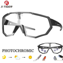 X-TIGER Photochromic Polarized Glasses Cycling Eyewear Myopia Frame Bicycle Glass MTB Bicycle Riding Fishing Cycling Sunglasses 2024 - buy cheap