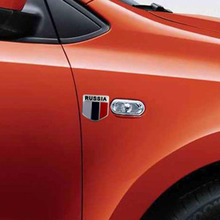 1 Uds coche 3D bandera rusa insignia adhesiva para vehículo modelo para Toyota Camry Corolla RAV4 Yaris Highlander/Land Cruiser/PRADO Vios Vitz/ 2024 - compra barato