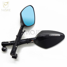 Rearview Mirrors Bar End Side Rear View Mirrors Motorcycle With Turn Signal For Suzuki GSXR600 GSXR750 GSXR1000 GZ250 Hayabusa 2024 - buy cheap