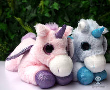 Baby Toys Stuffed Unicorn  Doll Cute  Big Eyes  Angel Horse Plush Toy Children Gift 2024 - buy cheap