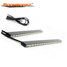 high quality Waterproof IP65 DIY Car Styling Lamp 12V 18 LEDs Daylight DRL Daytime Running Light 1pair Super Bright 2024 - buy cheap