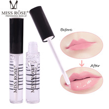 Miss rose batom hidratante em óleo labial, batom transparente hidratante, a prova d'água, de longa duração, mancha nude para lábios ms160 2024 - compre barato