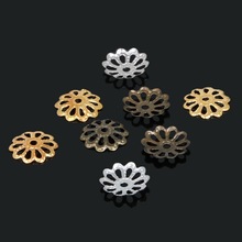 9mm Flower Bead Caps Craft Jewelry Making Materiale Per Bigiotteria Beading Accessories 300Pcs 2024 - buy cheap