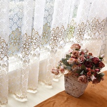 Best Selling Ready Made Curtains For Living Room Bedroom Bay Window Kitchen Short Sheer Tulle Curtain Modern Home Decor L39#4 2024 - buy cheap