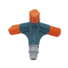 1/2'' male thread 3-heads sprinkler Garden Lawn Rotary Sprinkler Agriculture tools Irrigation System Sprayer 5 Pcs 2024 - buy cheap