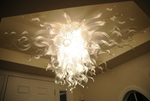 Modern Crystal Chandelier Home Decor Blown Glass Artistic Lamps Modern LED Art Chandeliers 2024 - buy cheap