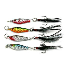 New 4 pcs Lead Bait Jigs Fishing Lures Jigs Bait 25 mm/1 inch,Lead Sea Fishing Bait 2024 - buy cheap