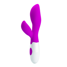 Vibrador de 30 velocidades com silicone, à prova d'água, vibração dupla, ponto g, brinquedos eróticos, sex shop, masturbação feminina, produtos sexuais 2024 - compre barato