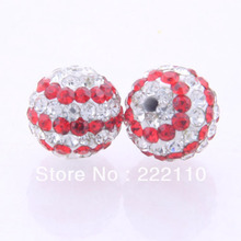 Preço de fábrica 50 pçs/lote Cristal DIY Argila Spacer Shamballa Beads Pavimentam Strass Discoteca 8mm, 10mm Bolas Contas 2024 - compre barato