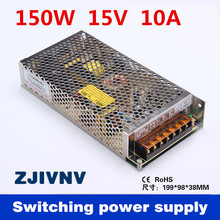 Interruptor de conmutación de 150 W ZJIVNV fuente de alimentación de transformador de 15 v 10 a 15 v ac-dc convertidor de iluminación de tira led para la pantalla (s-150-15) 2024 - compra barato