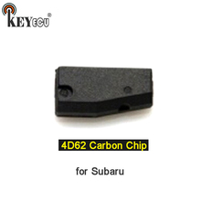 KEYECU 1x/ 2x  4D62 Chip Transponder Remote key Chip Car key Carbon Chip for Subaru 2024 - buy cheap