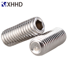 304 Stainless Steel Hex Socket Head Cap Set Grub Cup Point Screw Metric Thread Hexagon Headless Machine Bolt M2 M2.5 M3 2024 - buy cheap