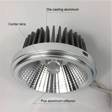Bombilla LED regulable AR111, 15 grados, 24 grados, 18W, 30 vatios, foco Reflector, AC85-265V 2024 - compra barato