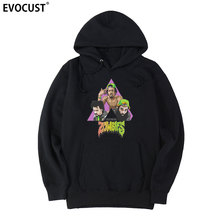 Flatbush-Sudadera con capucha unisex, de algodón peinado, Zombies 2024 - compra barato