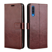 Luxury Flip leather case For on Samsung Galaxy A50 A30 Case back phone case For Samsung A50 A 50 2019 A505 A505F SM-A505F Cover 2024 - buy cheap