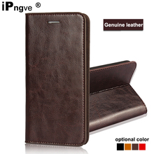 ipngve Handmade Wallet Flip Cover Case For Huawei P10 P9 P8 lite 2017 P Smart Case Genuine Leather Phone Bag For Huawei Y6 2018 2024 - buy cheap