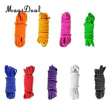 MagiDeal Light-Weight 4mmx5m Meters Strong Elastic Bungee Rope Shock Cord Tie Down DIY Accessory for Kayak Rowing Boat Caravans 2024 - buy cheap