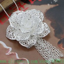 Free Shipping Silver Plated Necklace, Silver Plated fashion jewelry  /cbwaktda dogamfna P330 2024 - buy cheap