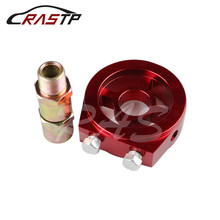 RASTP-Adaptador de filtro de aceite para enfriador de aceite, adaptador Universal de aluminio tipo C, M20 x 1,5 y 3/4-16 2024 - compra barato