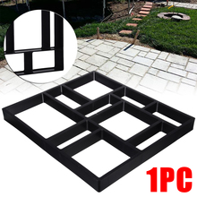 DIY Garden Pavement Mold Garden Walk Pavement Concrete Mould Paving Cement Brick Stone Road Path Maker 45*40cm 2024 - buy cheap