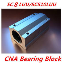 NEW 2 pcs SC8LUU SCS8LUU 8mm Linear Ball Bearing Block CNC Router pillow for XYZ 2024 - buy cheap
