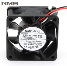 Original para NMB 2410ML-05W-B49 6 CM 60mm 6025 24 V DC 0.12A refrigeración axial Fans 2024 - compra barato
