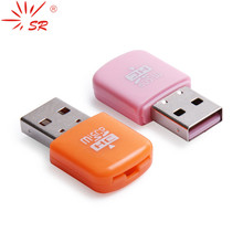 SR USB кардридер Mini TF карта Micro SD кардридер до 64 Гб с 5 цветами 2024 - купить недорого