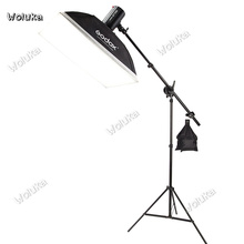 Godox ST250w-flash de cuarto de sombra con estante para lámpara superior, conjunto de fotografía, lámpara de retrato, lámpara de fotografía de interior CD50 T03 2024 - compra barato