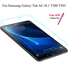 For Samsung Galaxy Tab A6 10.1 T580 T585 Steel film Tablet Screen Protection Toughened Tempered Glass membrane 2024 - buy cheap