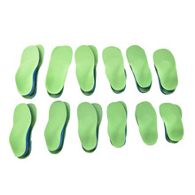 Plantillas ortopédicas de EVA para el cuidado de los pies para niños, zapatos planos, almohadillas ortopédicas para corrección, nuevo 2024 - compra barato