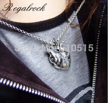 Regalrock colar anatômico gótico de coração, joia de anatomia steampunk, pingente cardíaco gótico, pingente quente de moda punk 2024 - compre barato