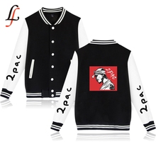 2PAC pac Harajuku hoodies Sweatshirts Women/men Winter Casual Baseball jacket Modis Kpop Plus Size XXXXL k-pop clothes 2024 - buy cheap