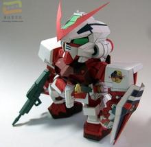 SD Gundam Series MBF-P02 Heredhead 3D Paper Model DIY Handmade Paper Die 2024 - buy cheap