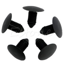 20Pcs  10mm Car Bumper Fender Plastic Rivets Hole Black Fasteners for Ford 2024 - buy cheap