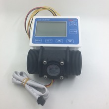 Indicador de contador de Sensor de Flujo de Agua de 1,5 pulgadas, controlador de pantalla LCD Digital, 5-150L/min, nuevo 2024 - compra barato