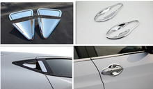 FUNDUOO-cubierta de puerta de coche para Honda HR-V HRV XR-V VEZEL 2014, 2015, 2016, 2017, nuevo cromado, accesorios 2024 - compra barato