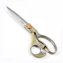 10" professional stainless steel tailor scissors durable zinc alloy handle household dress making shear 2024 - buy cheap