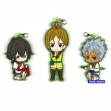 Novidade figura de anime japonês king of prisma original silicone cheiro doce charmoso para celular/chaveiro/alça d255 2024 - compre barato