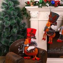 50cm Large Cute Santa Claus Snowman Elk Christmas Socks Gift Box Candy Gift Bag Xmas Tree Decor New Year Christmas Decorations E 2024 - buy cheap