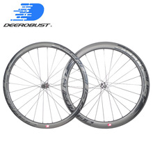 1204g 700C 38mm 50mm Asymmetric x 25mm Tubular Road Disc Cyclocross Bicycle Carbon Wheels Bike Wheelset D411SB D412SB XDR 24H 2024 - buy cheap