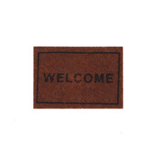 HOT 1Pc 1/12 Dollhouse Miniature Welcome Floor Mat Carpet Rug Doll house Accessories 2024 - buy cheap