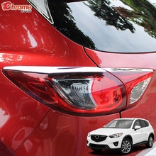 For Mazda CX-5 CX5 KE 2012 2013 2014 2015 2016 Chrome Rear Tail Light Taillight Cover Trim Eyelid Eyebrow Decoration Car Styling 2024 - buy cheap