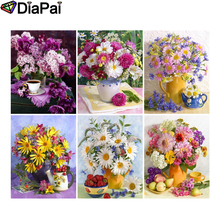 DIAPAI 5D DIY Diamond Painting 100% Full Square/Round Drill "Flower landscape" 3D Embroidery Cross Stitch Home Decor 2024 - buy cheap