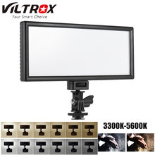 Viltrox-luz de vídeo led ultrafina l132t, luz de preenchimento com brilho ajustável, 3300k-5600k, para fotografias, canon, nikon, sony 2024 - compre barato