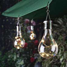 Bombilla Solar impermeable para exteriores, lámpara de luz LED giratoria al aire libre para jardín, colgante de Camping 2024 - compra barato