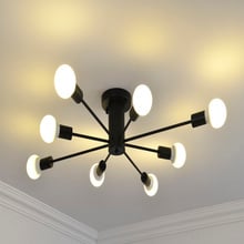 Lustre moderno de 110v 220v, lâmpada led para teto para sala de estar, sala de jantar, cozinha e quarto 2024 - compre barato