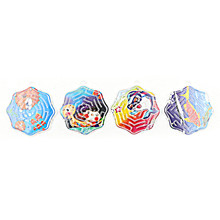 4Pcs/lot Money Maze Bank Saving Fun Brain Game Funny Octagon Shape Steel Maze Puzzle Toys Ball Kids Stress Toy 2024 - buy cheap