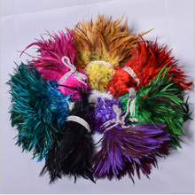 100pcs / lot high quality pheasant feather 4-6 "/ 10-15cm natural color and dyed feathers for DIY Craft & Jewelry Accessories 2024 - buy cheap